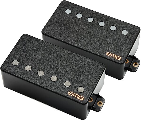 open zoom image for EMG 57/66 TW Dual Mode Humbucker Pickup Set, Black, Action Position Back