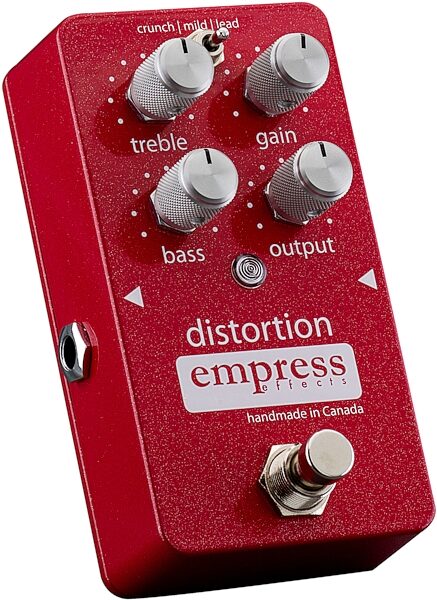 open zoom image for Empress Distortion Pedal, New, Action Position Back