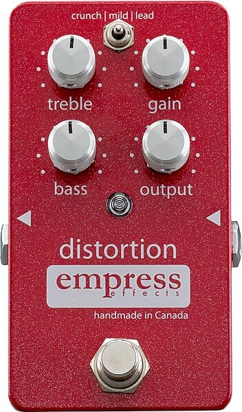 open zoom image for Empress Distortion Pedal, New, Action Position Back