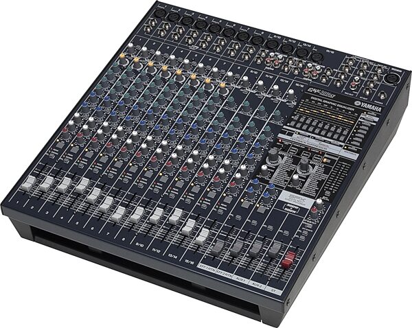 open zoom image for Yamaha EMX5016CF Powered Mixer (2x500 Watts), Angled Left
