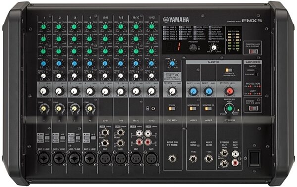 open zoom image for Yamaha EMX5 Powered Mixer, New, Main