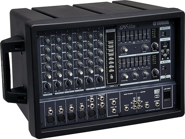 open zoom image for Yamaha EMX66M 6-Channel Powered Mixer, Main
