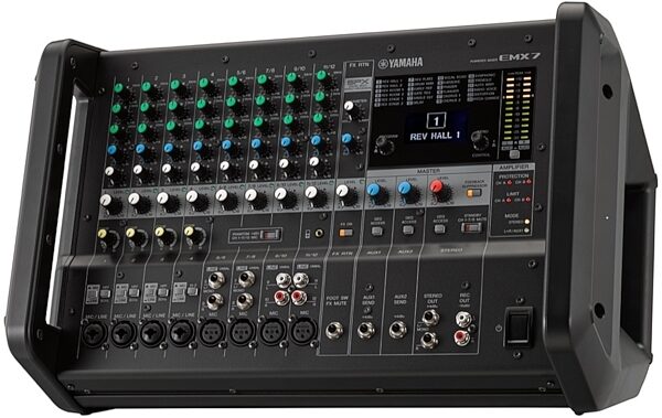 open zoom image for Yamaha EMX7 Powered Mixer, New, Right