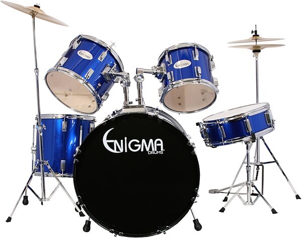 open zoom image for Enigma EN522 Drum Kit, 5-Piece, Blue