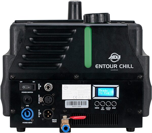 open zoom image for ADJ Entour Chill Fog Machine, New, Action Position Back