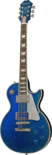 open zoom image for Epiphone Tommy Thayer Les Paul Electric Blue Electric Guitar (with Case), Action Position Back