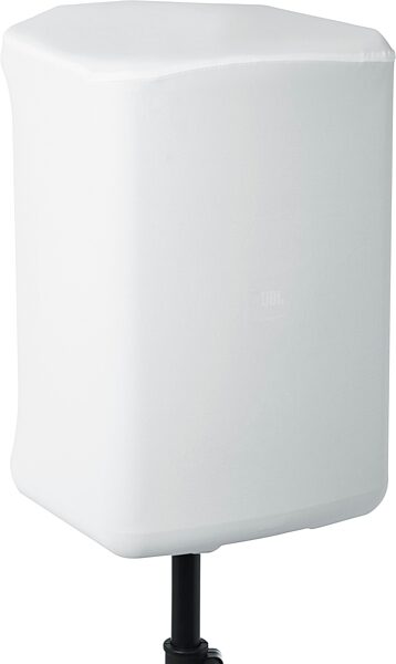open zoom image for JBL EON ONE Compact Stretchy Cover, White, Open Box (Like New), Action Position Back