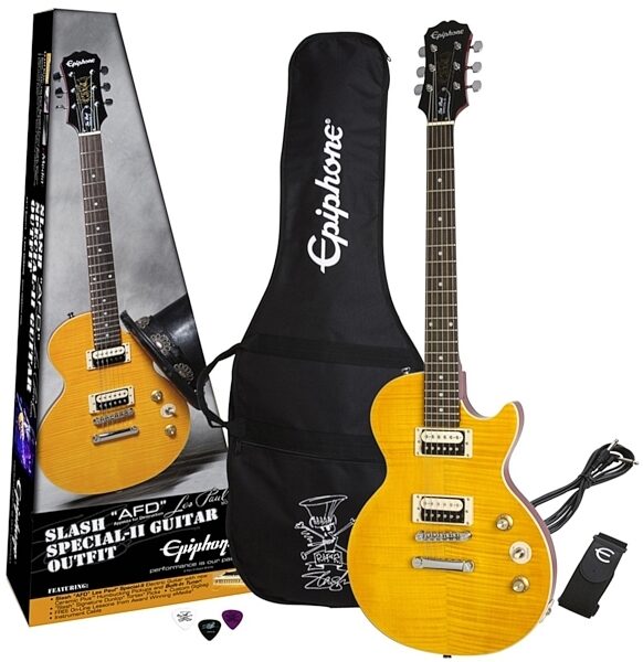 open zoom image for Epiphone Slash Appetite for Destruction Les Paul Electric Guitar (with Gig Bag), Main