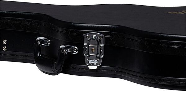 open zoom image for Epiphone Allen Woody Bass Hardshell Case, Black, Action Position Back
