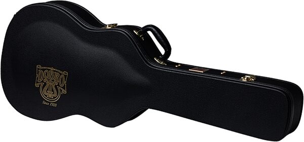 open zoom image for Epiphone Dobro Hardshell Case, Black, Action Position Back