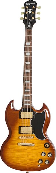 open zoom image for Epiphone G-400 Exclusive Deluxe PRO Electric Guitar, Action Position Back