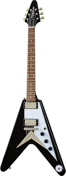open zoom image for Epiphone Flying V Electric Guitar, Action Position Back