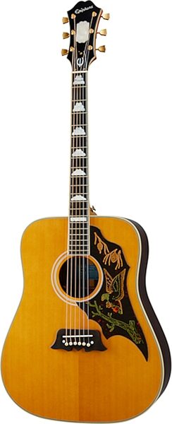 open zoom image for Epiphone Masterbilt Excellente Acoustic-Electric Guitar, Action Position Back