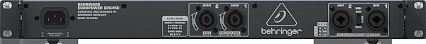 open zoom image for Behringer EPQ450 Europower Power Amplifier (460 Watts), Rear