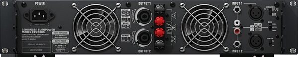 open zoom image for Behringer EPX2800 Europower Power Amplifier (2800 Watts), Rear