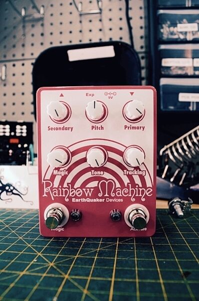 open zoom image for EarthQuaker Devices Rainbow Machine Pitch Shifter Pedal, glam