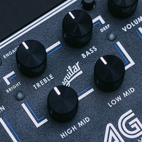 open zoom image for Aguilar AG Preamp Pedal, New, Action Position Back