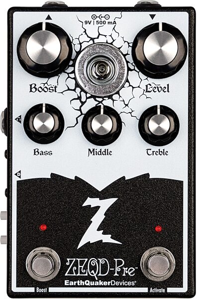 open zoom image for EarthQuaker Devices ZEQD-Pre Tube Preamp Pedal, New, Main