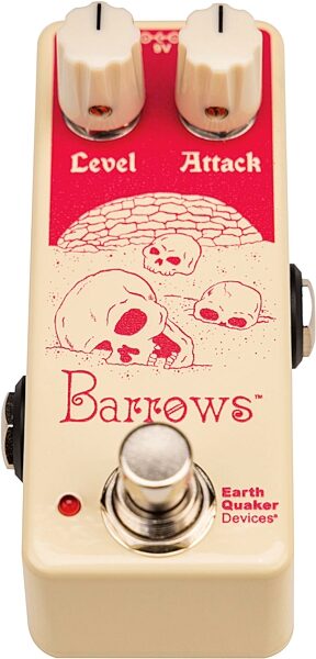 open zoom image for EarthQuaker Devices Barrows Fuzz Attacker Pedal, New, Action Position Back