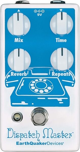 open zoom image for EarthQuaker Devices Dispatch Master V3 Delay Pedal, New, Action Position Back