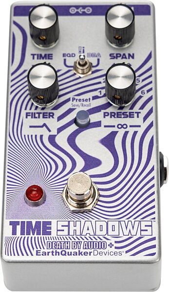 open zoom image for EarthQuaker Devices x Death By Audio Time Shadows V2 Pedal, New, Action Position Front