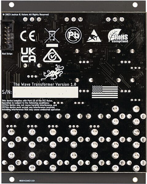 open zoom image for EarthQuaker Devices The Wave Transformer Eurorack Module, New, Action Position Back