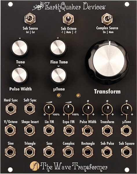open zoom image for EarthQuaker Devices The Wave Transformer Eurorack Module, New, Action Position Back