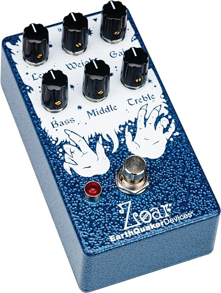 open zoom image for EarthQuaker Devices Zoar Dynamic Audio Grinder Pedal, New, Action Position Front