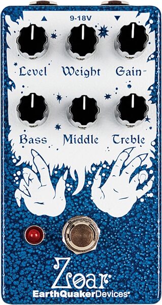 open zoom image for EarthQuaker Devices Zoar Dynamic Audio Grinder Pedal, New, Action Position Front