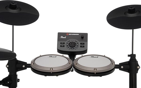 open zoom image for Pearl eRoadshow Complete Electronic Drum Set, New, Action Position Back