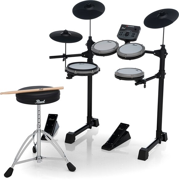open zoom image for Pearl eRoadshow Complete Electronic Drum Set, New, Main