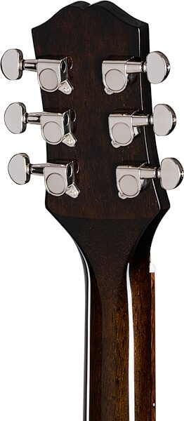 open zoom image for Epiphone J-45 Express 7/8-Size Acoustic Guitar (with Gig Bag), Ebony, Action Position Back