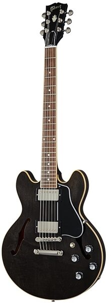 open zoom image for Gibson ES-339 Gloss Electric Guitar (with Case), Transparent Black, Main