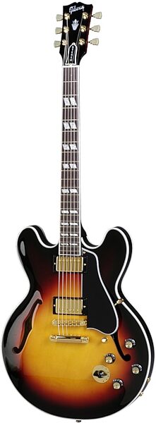 open zoom image for Gibson ES-345 Semi-Hollowbody Electric Guitar (with Case), Tri-Burst