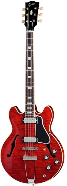 open zoom image for Gibson ES-390 Figured Top Electric Guitar (with Case), Vintage Cherry