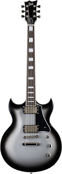 open zoom image for ESP LTD Bill Kelliher Royal Shiva Electric Guitar (with Case), Silver Sunburst, Action Position Back