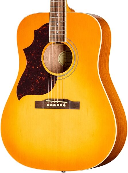 open zoom image for Epiphone Hummingbird Tribute Lefty Acoustic Guitar, New, Action Position Back