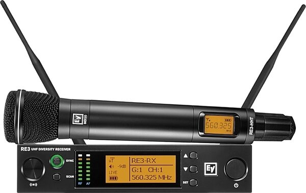 open zoom image for Electro-Voice RE3-ND96 Wireless Vocal Microphone System, Band 5H (560 - 596 MHz), Main