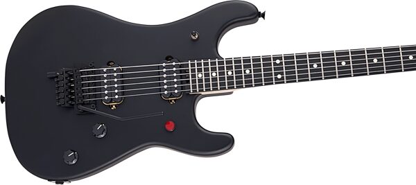open zoom image for EVH Eddie Van Halen 5150 Series Standard Electric Guitar, Stealth Black, Ebony Fretboard, Open Box (Good), View
