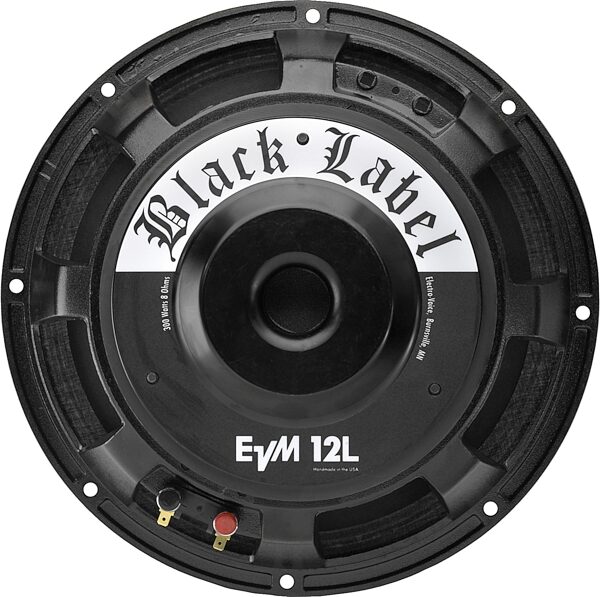 open zoom image for Electro-Voice EVM12L Zakk Wylde Black Label Guitar Speaker (300 Watts, 12"), 8 Ohms, Main