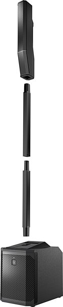 open zoom image for Electro-Voice EVOLVE 30M Powered Column PA System with 8-Channel Mixer, Single, Black, Action Position Back