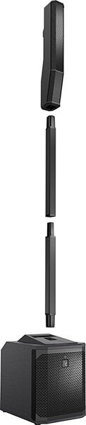 open zoom image for Electro-Voice EVOLVE 30M Powered Column PA System with 8-Channel Mixer, Single, Black, View