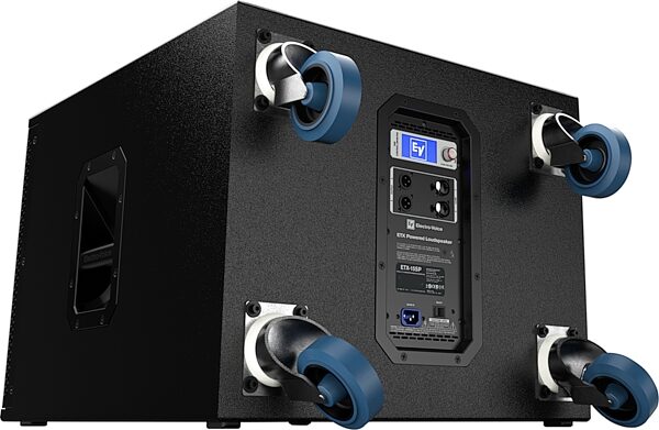 open zoom image for Electro-Voice ETX-15SP Powered Subwoofer, Single Speaker, Open Box (Like New), EV ETX-15SP Back BottomUp