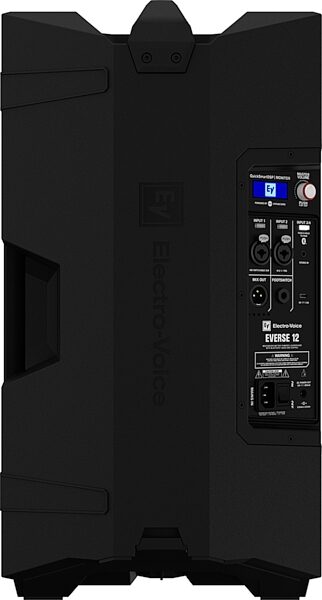 open zoom image for Electro-Voice EVERSE 12 Battery-Powered PA Speaker, Single Speaker, Black, Action Position Back