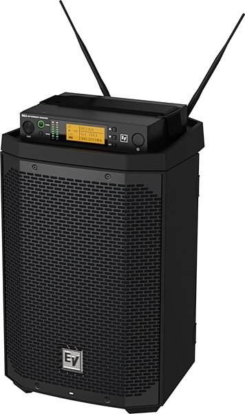 open zoom image for Electro-Voice Wireless Receiver Tray for EVERSE 8, Black, Action Position Back