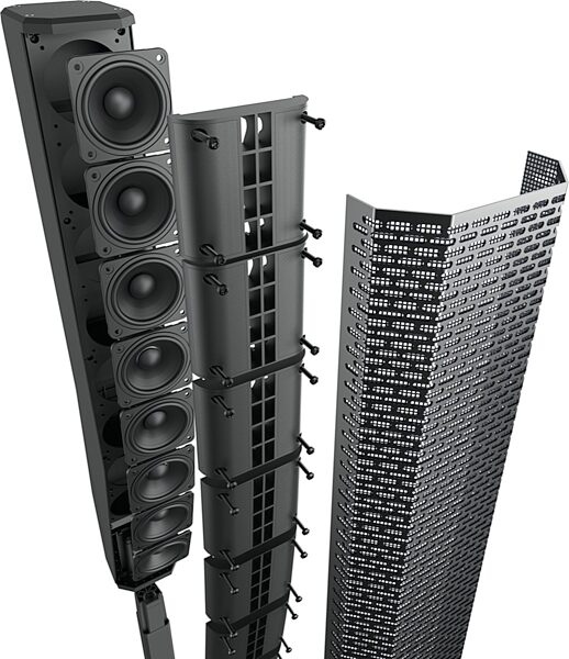 open zoom image for Electro-Voice EVOLVE 50M Powered Column PA System with 8-Channel Mixer, Black, ve