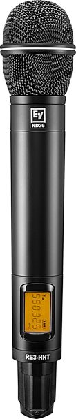 open zoom image for Electro-Voice RE3-ND76 Wireless Vocal Microphone System, Band 5H (560 - 596 MHz), Action Position Back