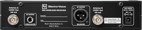 open zoom image for Electro-Voice RE3-BPCL Wireless Cardioid Lavalier Microphone System, Band 5H (560 - 596 MHz), View
