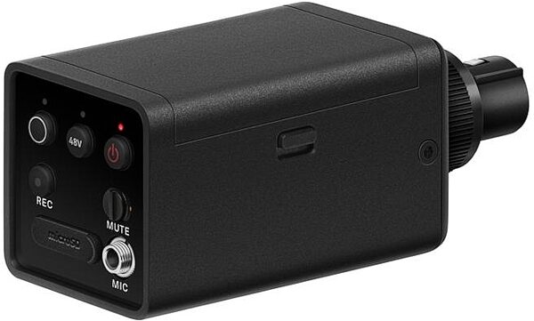 open zoom image for Sennheiser EW-DP SKP Digital Plug-On Wireless Transmitter and Recorder, Band Q1-6 (470.2 - 526 MHz), Action Position Back