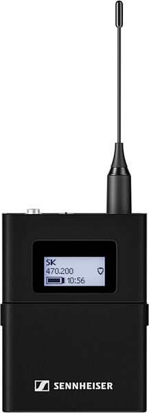 open zoom image for Sennheiser EW-DX SK Wireless Bodypack Transmitter, Band Q1-9 (470.2 - 550 MHz), Action Position Back